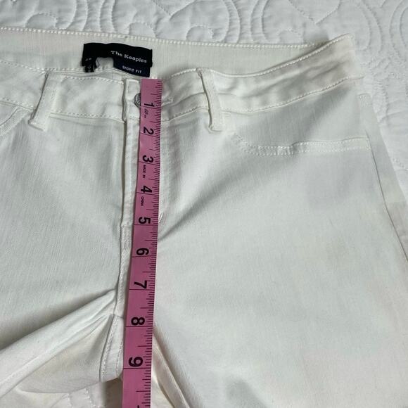 The Kooples Womens Lace Up White Skull detail Skinny  Jeans Size 29 Short - Picture 9 of 10